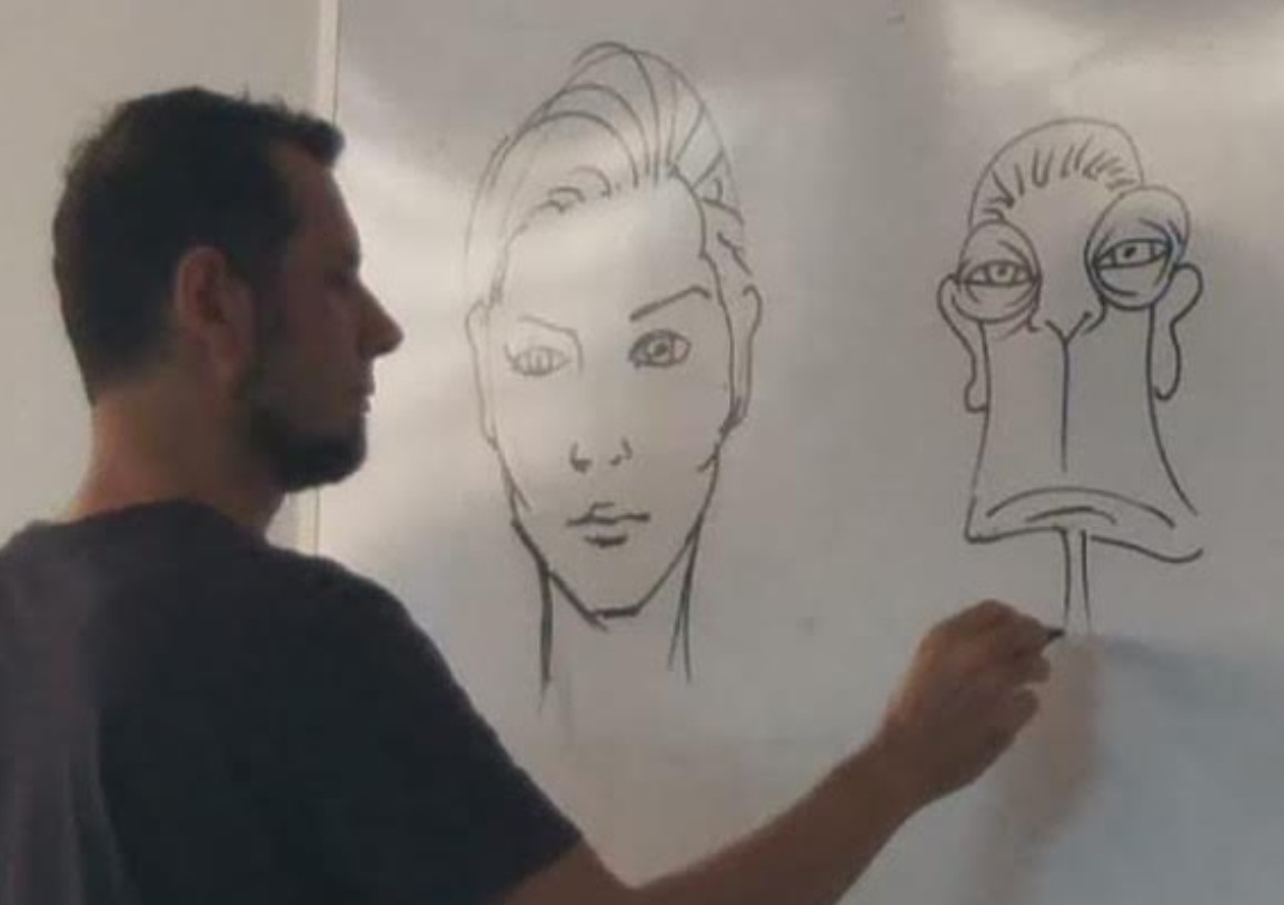 Oficinas gratuitas de consciência corporal e história em quadrinhos