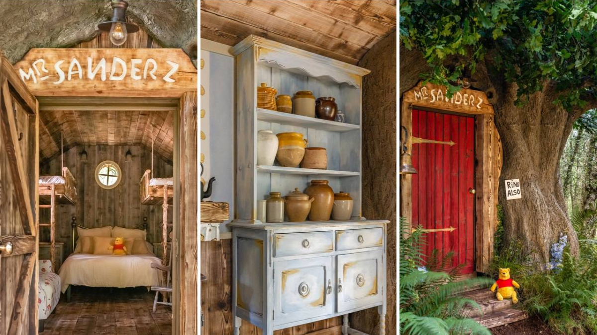 Casa na árvore do Ursinho Pooh poderá ser alugada na Inglaterra: confira fotos