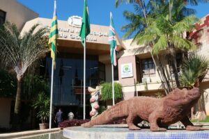 Entrada da Câmara Municipal de Goiânia - Oposição critica falta de transparência do projeto do Código Tributário de Goiânia