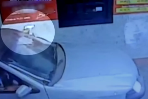 Cliente atira em recepção de Motel após se irritar pela falta de vagas, em Aparecida de Goiânia (Foto: Reprodução/TV Anhanguera)