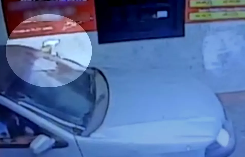 Cliente atira em recepção de Motel após se irritar pela falta de vagas, em Aparecida de Goiânia (Foto: Reprodução/TV Anhanguera)