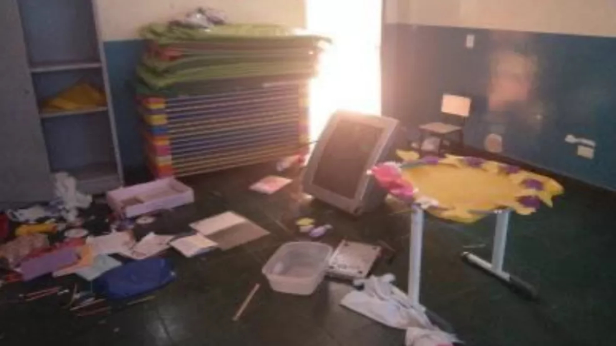 Funcionária denuncia segunda invasão de vândalos em Cmei: "deixam até fezes"