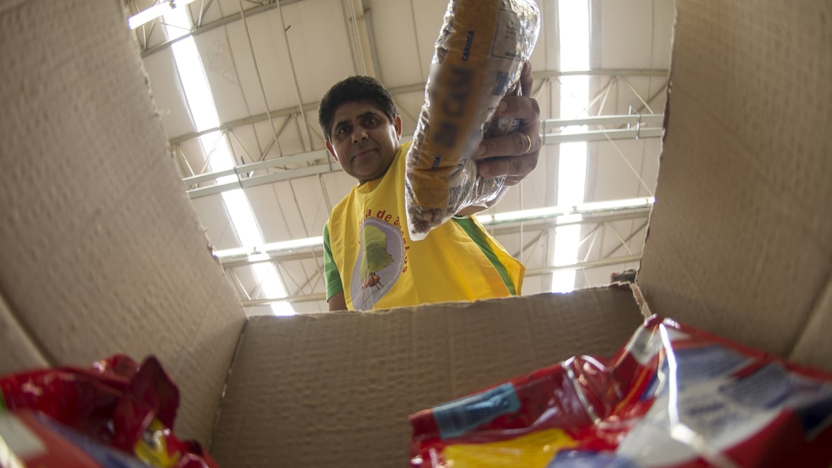 Auxílio emergencial só consegue comprar 23% da cesta básica