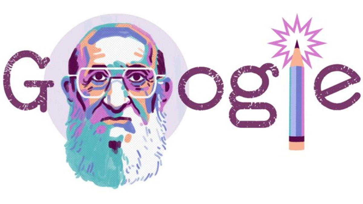 Google homenageia educador Paulo Freire pelos 100 anos