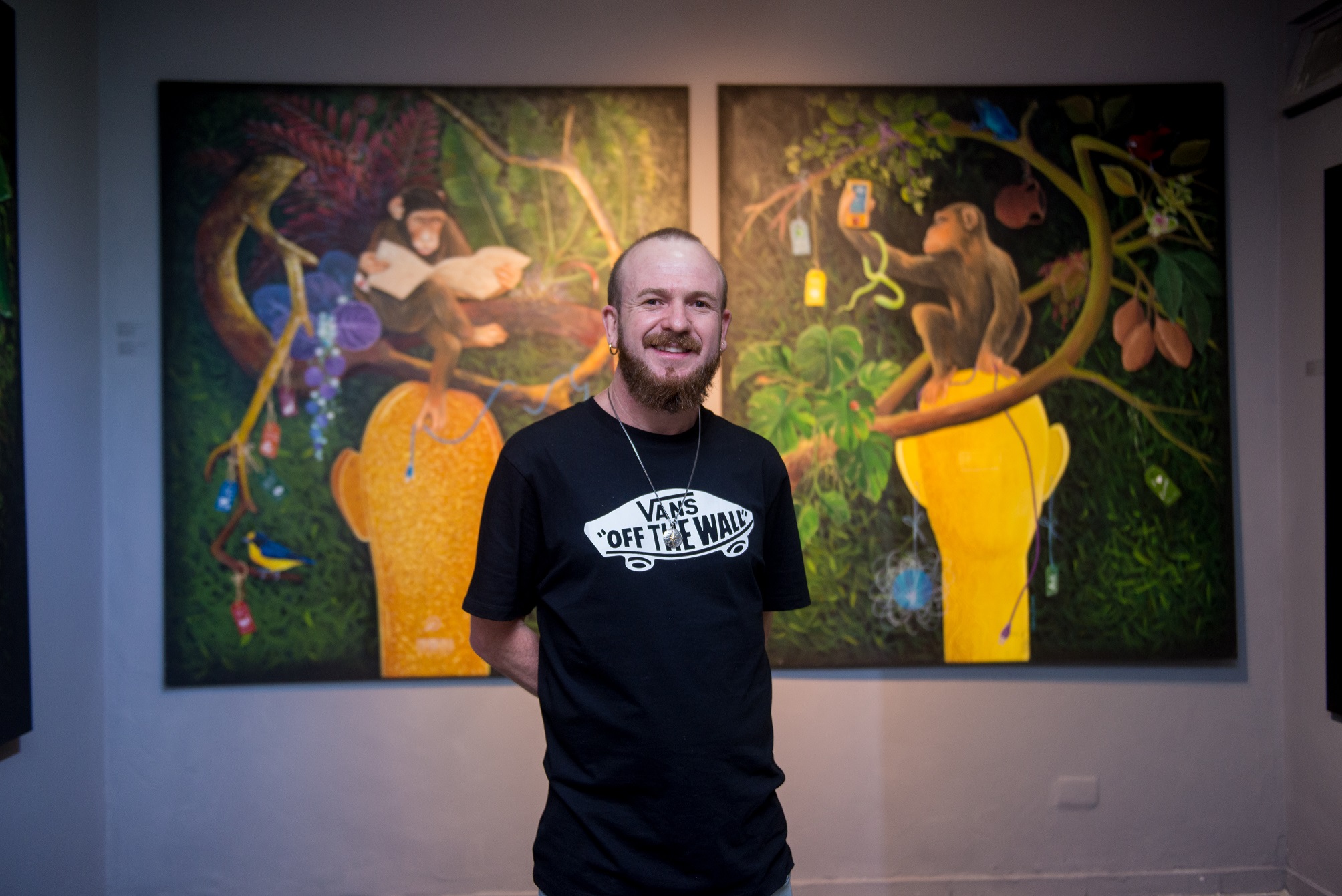 mostra de Ivaan Hansen entra em seus últimos dias de exposição gratuita em Goiânia