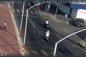 Suspeitos de roubo a banco são presos após serem flagrados por câmeras em Aparecida de Goiânia