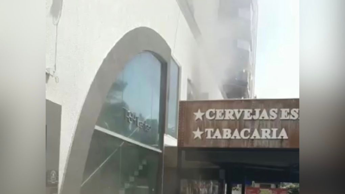 Bombeiros são acionados para combater princípio de incêndio na T-37, no Bueno