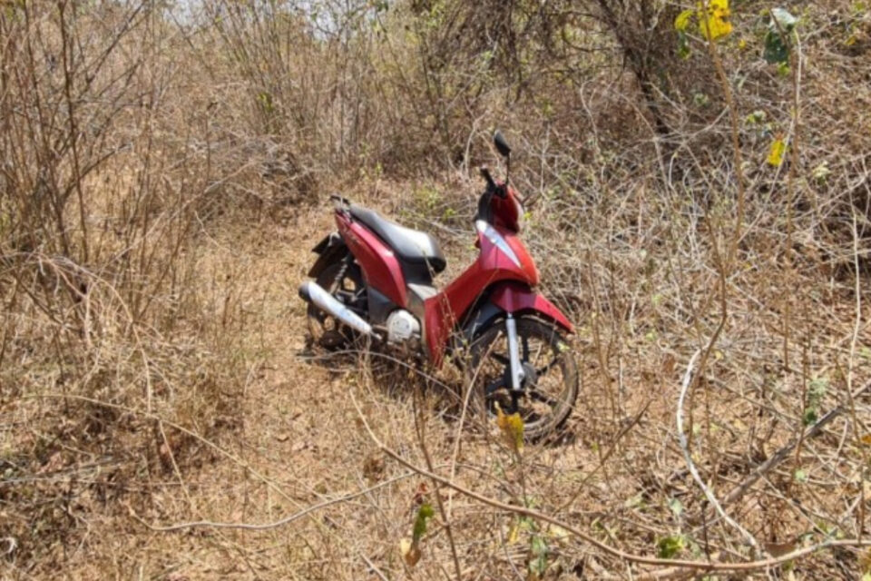 Polícia encontra moto de morador de Itaguaru desaparecido em Jaraguá