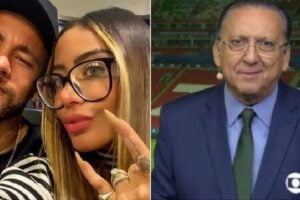 Rafaella Santos não curtiu fala do narrador e comparação com Messi. Irmã de Neymar rebate comentários de Galvão Bueno sobre o jogador