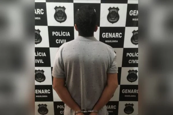 Homem é preso por matar um e ferir dois familiares da esposa (divulgação: Policia Civil de Goiás)