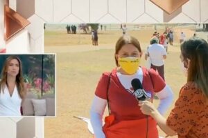 Mulher critica Bolsonaro ao vivo em programa de Patrícia Abravanel: vídeo