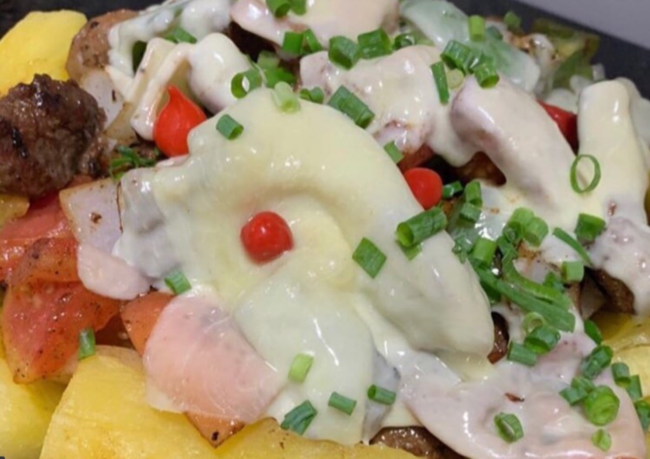 Prato na chapa do Boteco do Zé