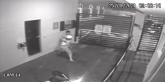 Câmeras de segurança registram feminicídio em condomínio de Aparecida de Goiânia