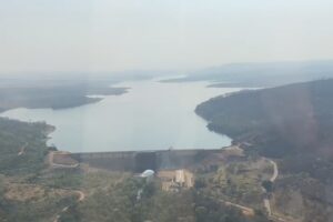 Barragem em zona rural