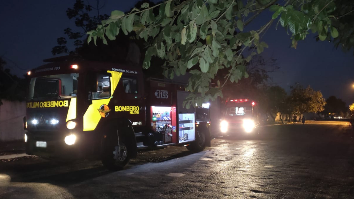 Lar de idosos pega fogo em Goianésia: incêndio pode ter sido iniciado por cigarro