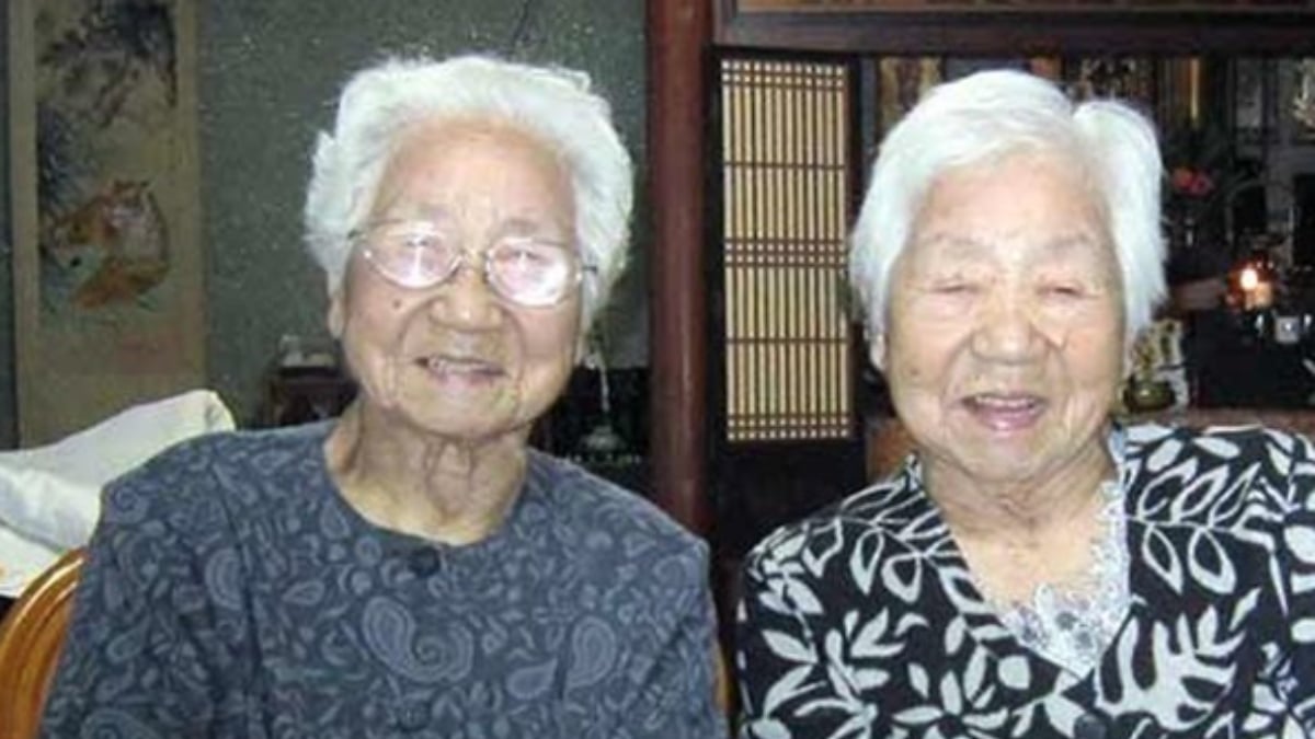 Gêmeas japonesas de 107 anos são consideradas as mais velhas do mundo