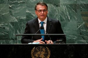 já havia barrado imagens do presidente viagem a Londres. TSE proíbe Bolsonaro de usar discurso na ONU em campanha