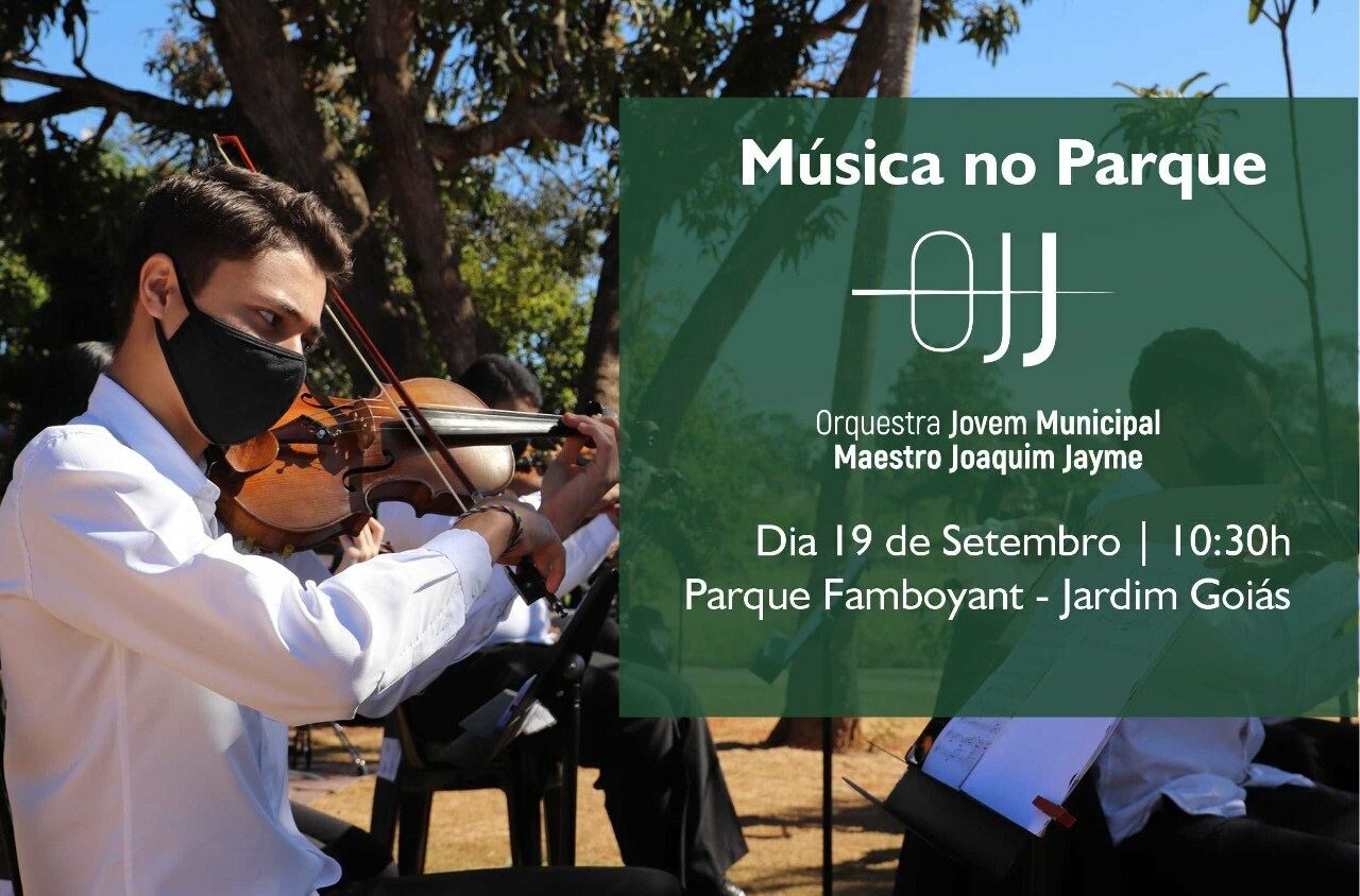 Orquestra Jovem Joaquim Jayme se apresenta a partir das 10h3