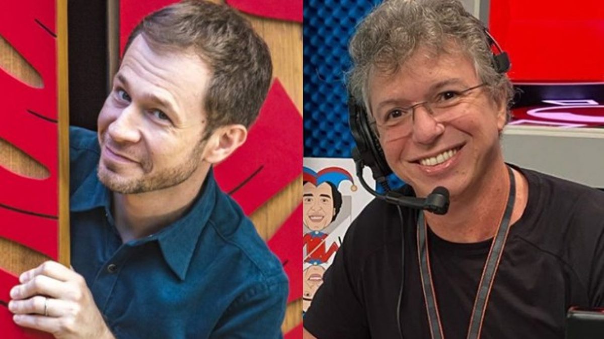 Tiago Leifert Ícaro Silva Polêmica começou quando ator chamou BBB de "entretenimento medíocre". Boninho defende Tiago Leifert em briga com Ícaro Silva