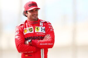 Carlos Sainz, piloto da Ferrari