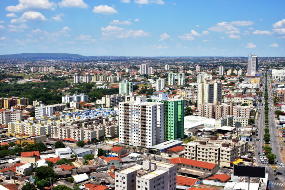 Vista aérea de Aparecida de Goiânia