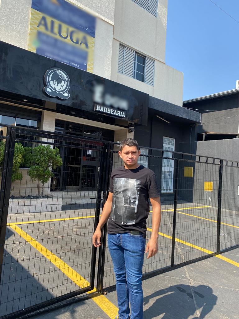 O empresário Ricardo Ferreira está sem energia elétrica há mais de 30 horas, no Setor Marista (Foto - Arquivo Pessoal)