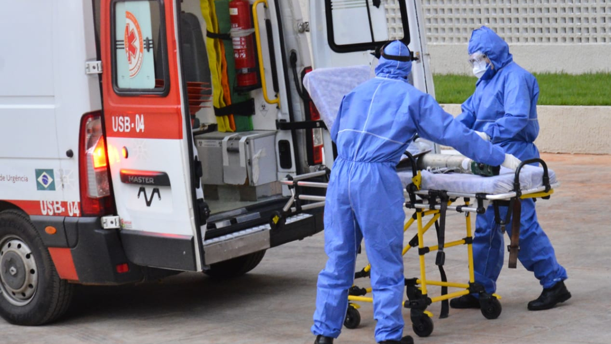 Brasil registrou na última segunda-feira (16), 89 mortes por Covid-19. Covid: Brasil ultrapassa 665 mil mortes desde o início da pandemia