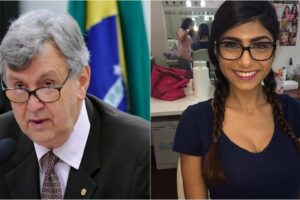 Senador volta a dizer que atriz pornô está ligada a empresa que desqualificou kit covid (Foto: Reprodução)
