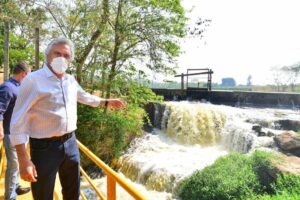 Caiado diz que não vai haver rodízio de água na região metropolitana de Goiânia (Foto: Governo do Estado)
