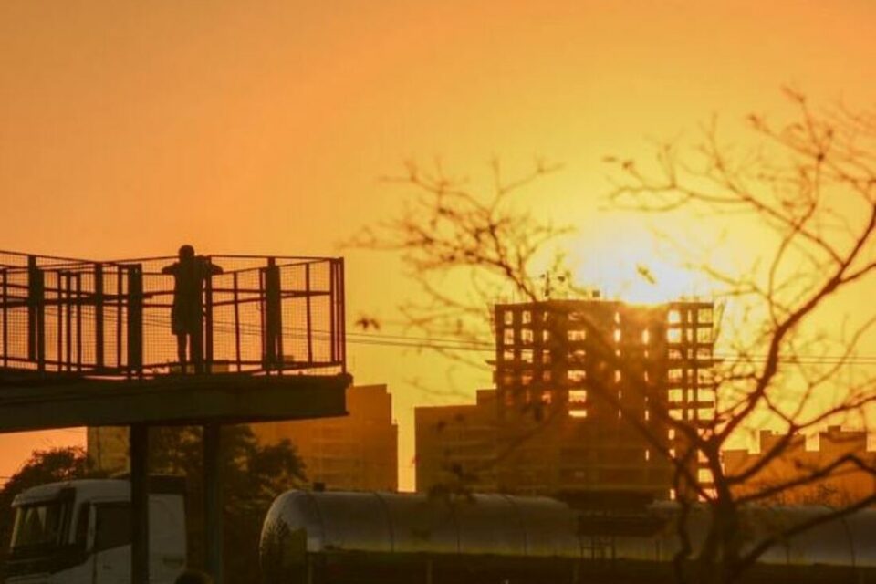 Temperatura em Goiás pode chegar outra vez a 41ºC, nesta quinta-feira (Foto: Jucimar de Sousa - Mais Goiás)