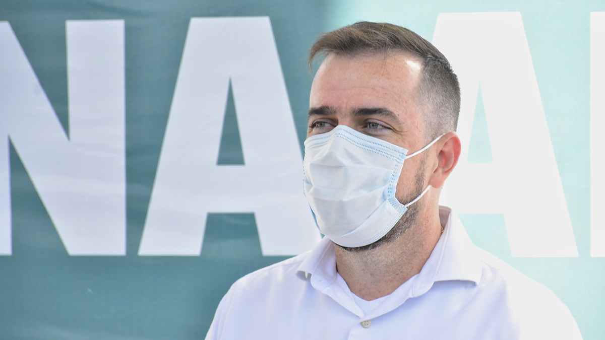 Gustavo Mendanha reclama da transferência de presos para Aparecida de Goiânia (Foto: Jucimar de Sousa - Mais Goiás)