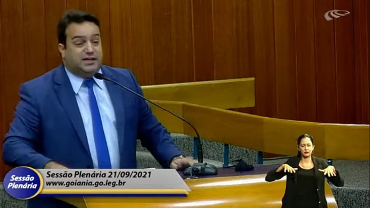 Vereadores discutem passaporte da vacina em Goiânia (Foto: Reprodução)