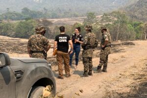 Polícia Civil identifica três suspeitos de iniciar incêndio na Chapada dos Veadeiros