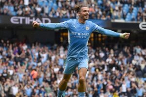 Jack Grealish, do Manchester City, foi uma das contratações mais caras da janela de transferência