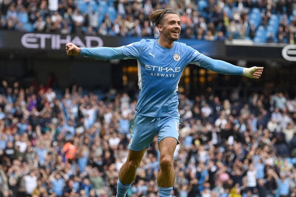Jack Grealish, do Manchester City, foi uma das contratações mais caras da janela de transferência