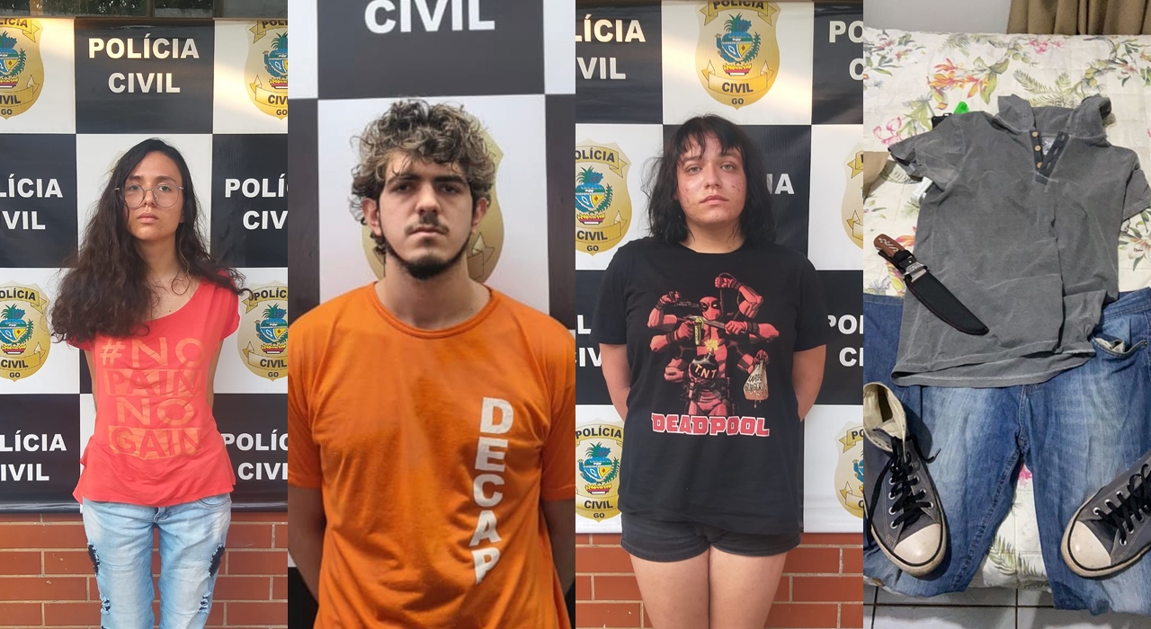 Trio detido estaria planejando novo homicídio, segundo as investigações (Foto: divulgação/PC)_
