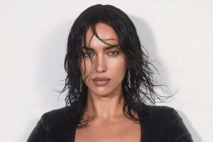Kim Kardashian Modelo falou que sempre surgem boatos que está namorando alguém. Irina Shayk não responde perguntas sobre romance com Kanye West