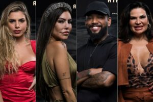 Prova do Fazendeiro acontece nesta quarta-feira (22). A Fazenda 13: Nego do Borel, Liziane, Solange e Erika estão na roça