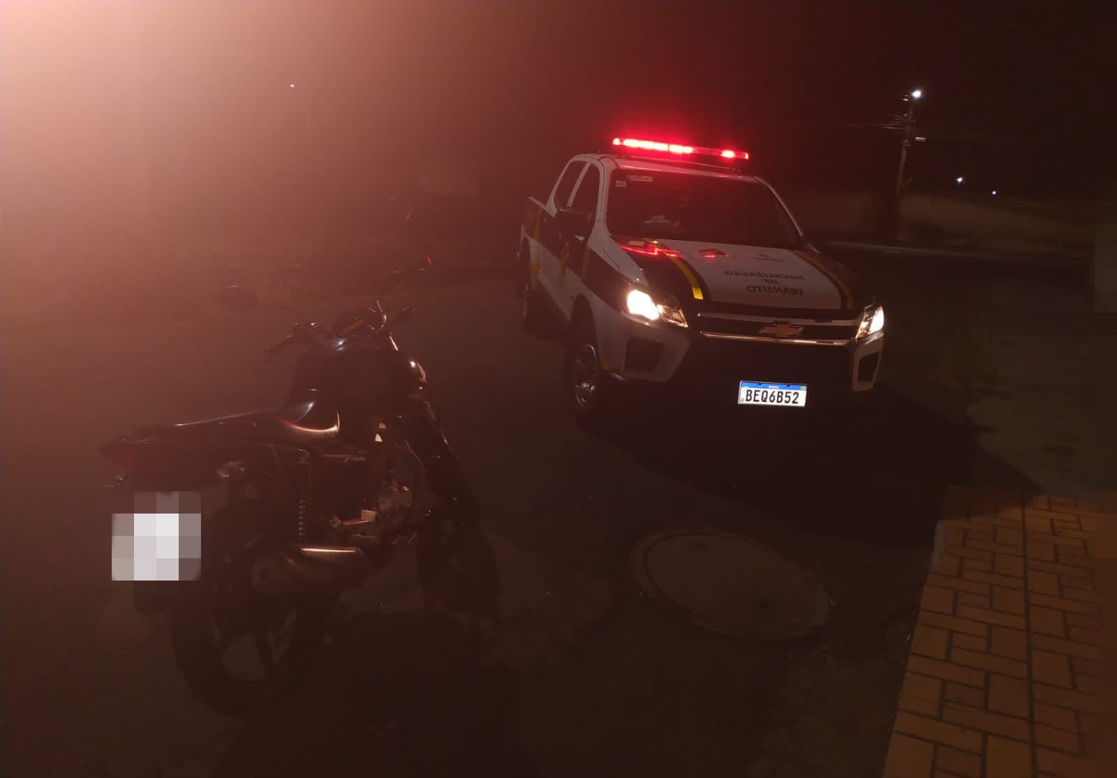 Motociclista comete 784 infrações com moto registrada no nome da mãe em Anãpolis (Foto: Divulgação)