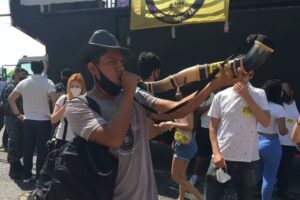O Rio de Janeiro tem ato por impeachment de Bolsonaro neste domingo (12). O ato foi convocado pelo MBL e movimento Vem pra Rua. (Foto: Carolina Farias/UOL)