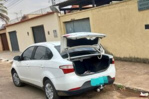 Motorista por aplicativo é suspeito de forjar sequestro para pagar dívidas, em Goiânia - Motorista por aplicativo é suspeito de forjar sequestro para pagar dívidas, em Goiânia (Foto: Polícia Militar - PM))