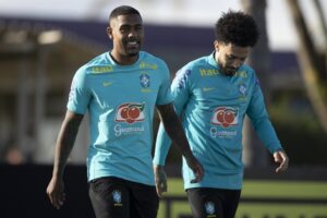 Malcom e Claudinho na seleção brasileira