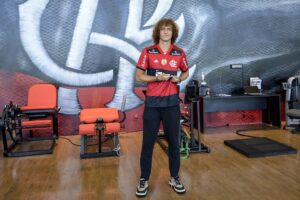 David Luiz é apresentado no Flamengo