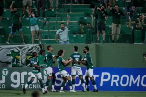 Goiás comemora com torcida Serrinha