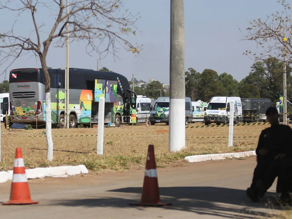 Diversas caravanas estão em Brasília em ato de apoio a Bolsonaro