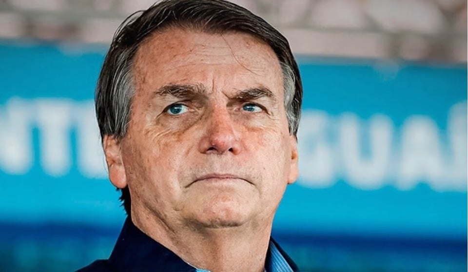 Bolsonaro abandona entrevista após pergunta de humorista sobre rachadinha (Foto: Reprodução)