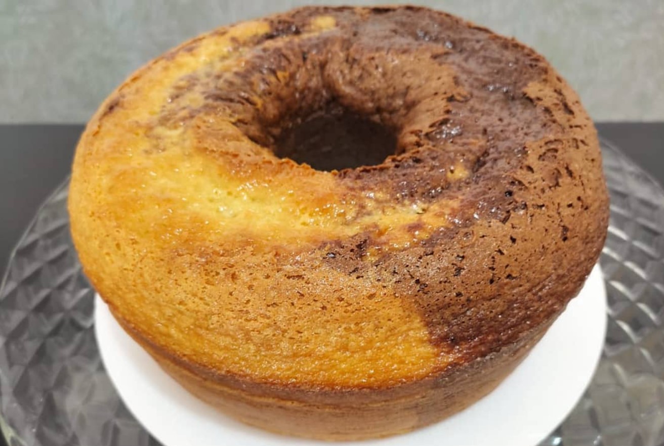 Bolo de chocolate com cenoura da Delícias e Sabores