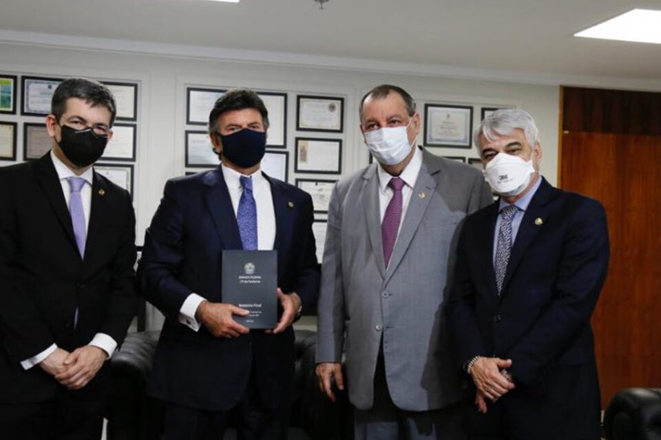Supremo Tribunal Federal recebe relatório final da CPI da Covid-19