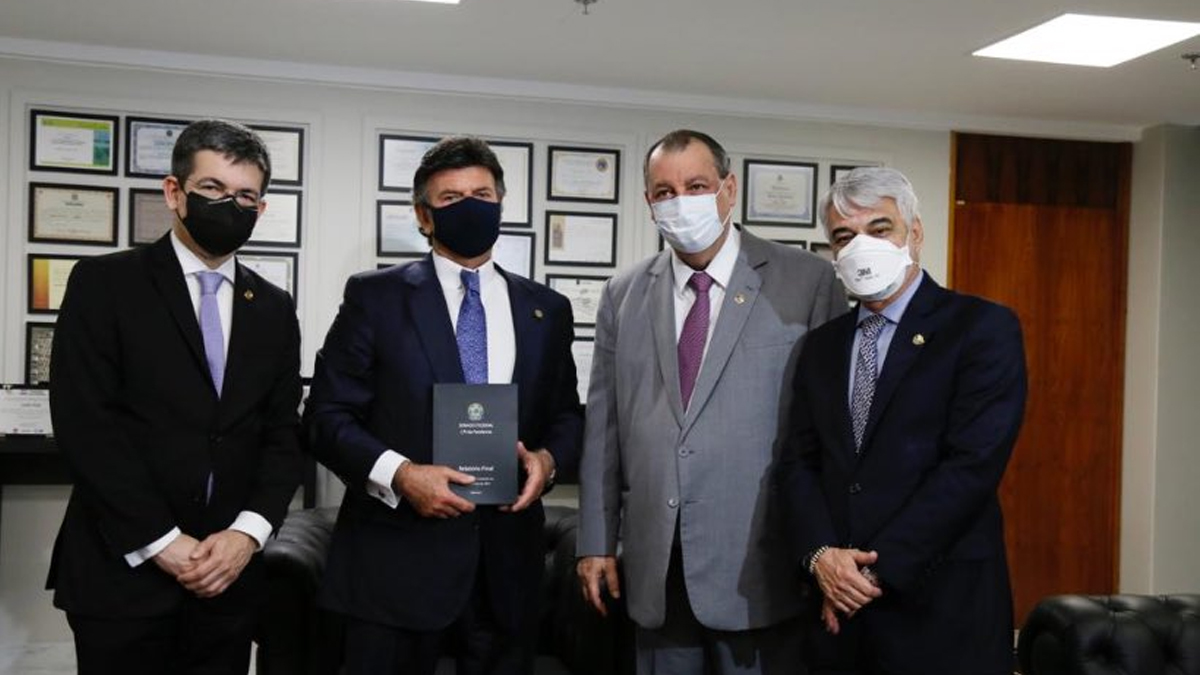 Supremo Tribunal Federal recebe relatório final da CPI da Covid-19