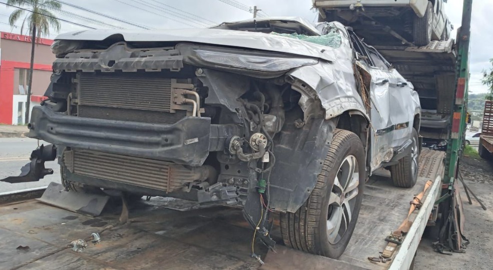 Preso homem que estava foragido depois de causar morte de motociclista em Santa Helena